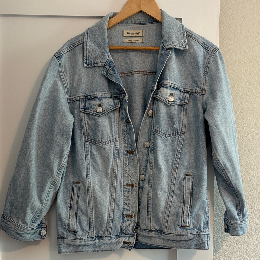 Madewell Oversized Trucker Denim Jacket